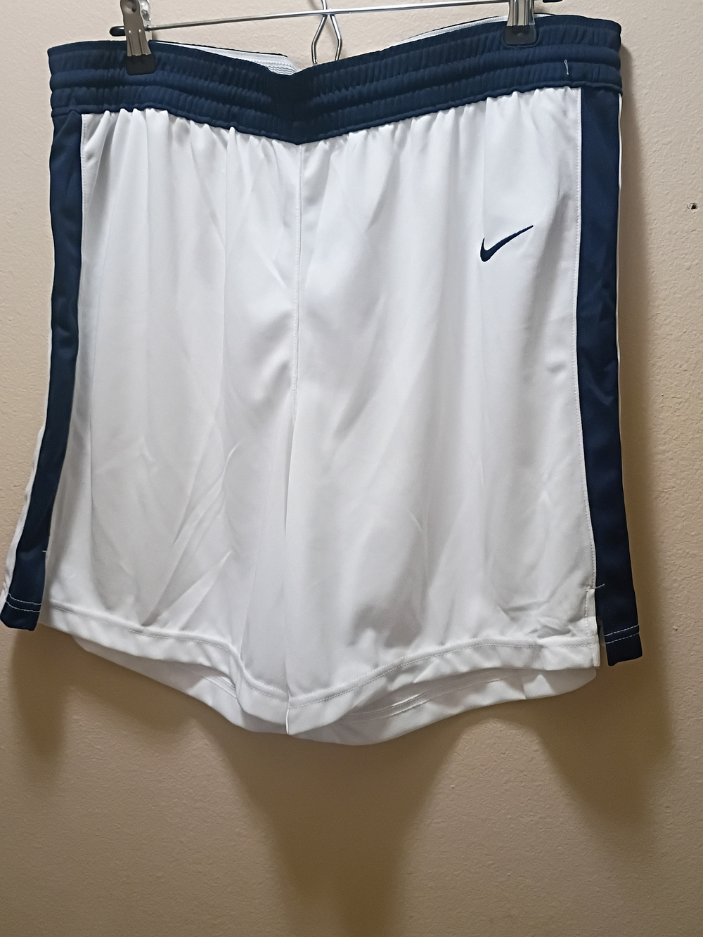 Nike Men’s Basketball Shorts White/Blue XL DZ4835-107
